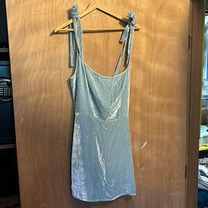 Reformation Velvet Mini Dress